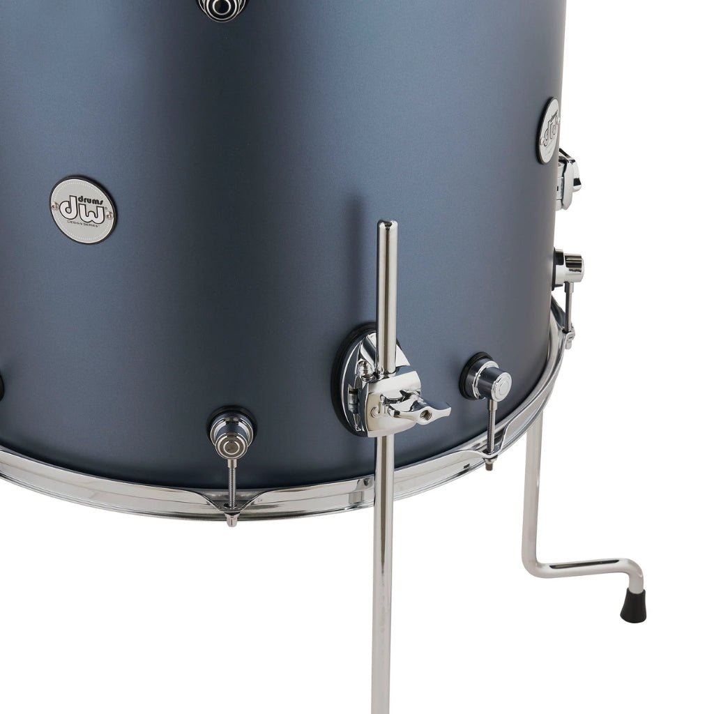 DW Design Series 4-piece Shell Pack - Blue Slate Acoustic Drums Sky Music