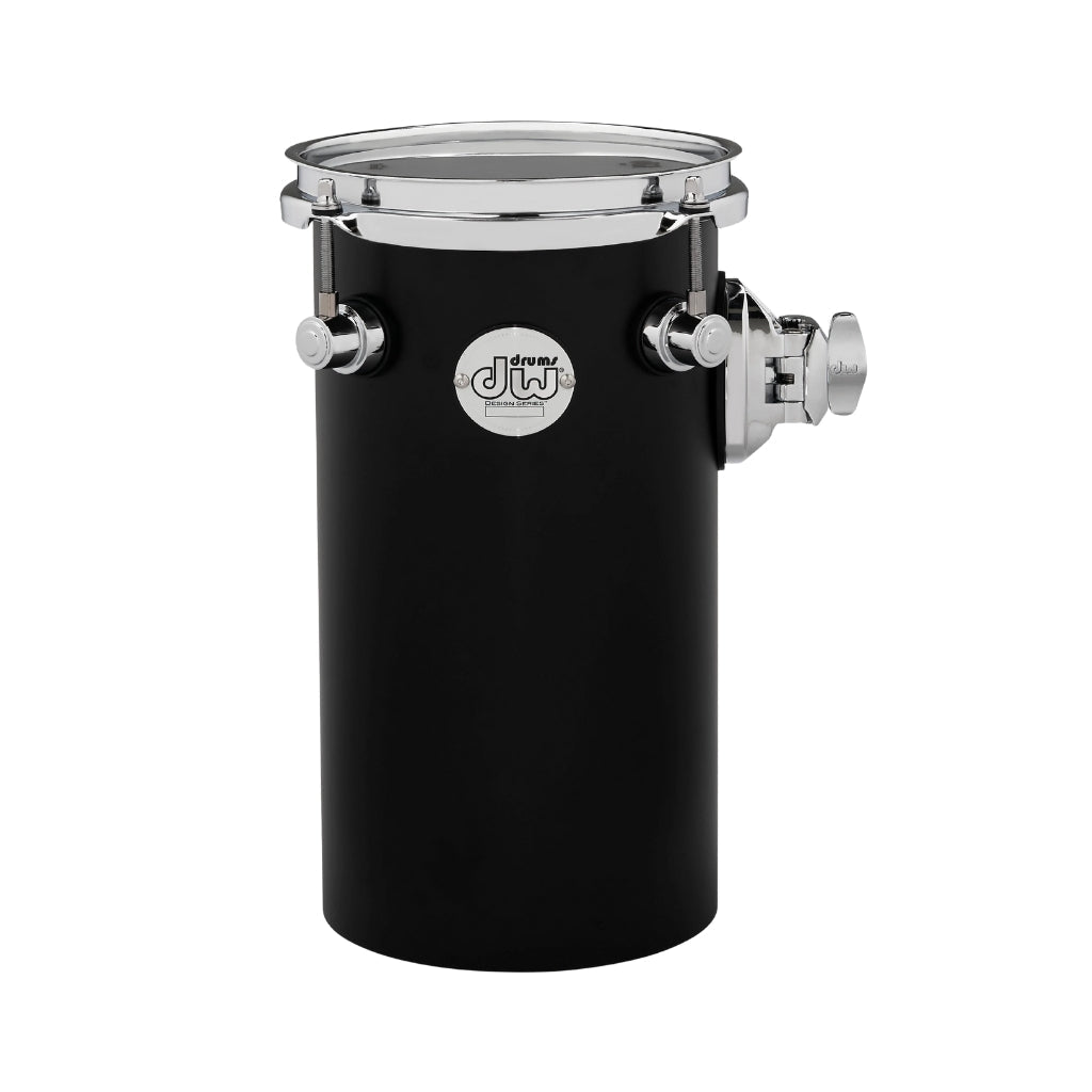 DW Design Series Ratatom 12"x6" - Black Satin Tom Drums Sky Music