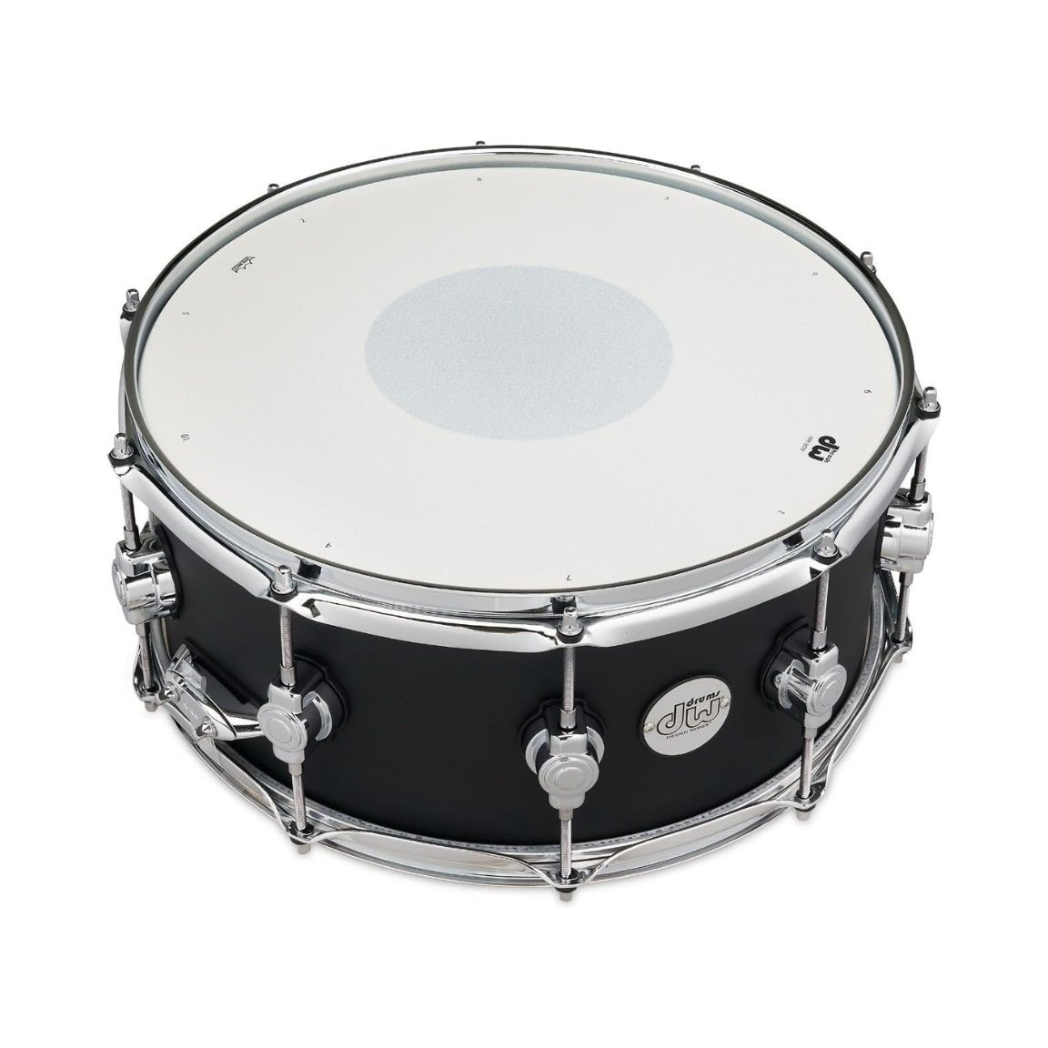 DW Design Series Snare Drum - 6x14-inch - Black Satin Snare Drums Sky Music