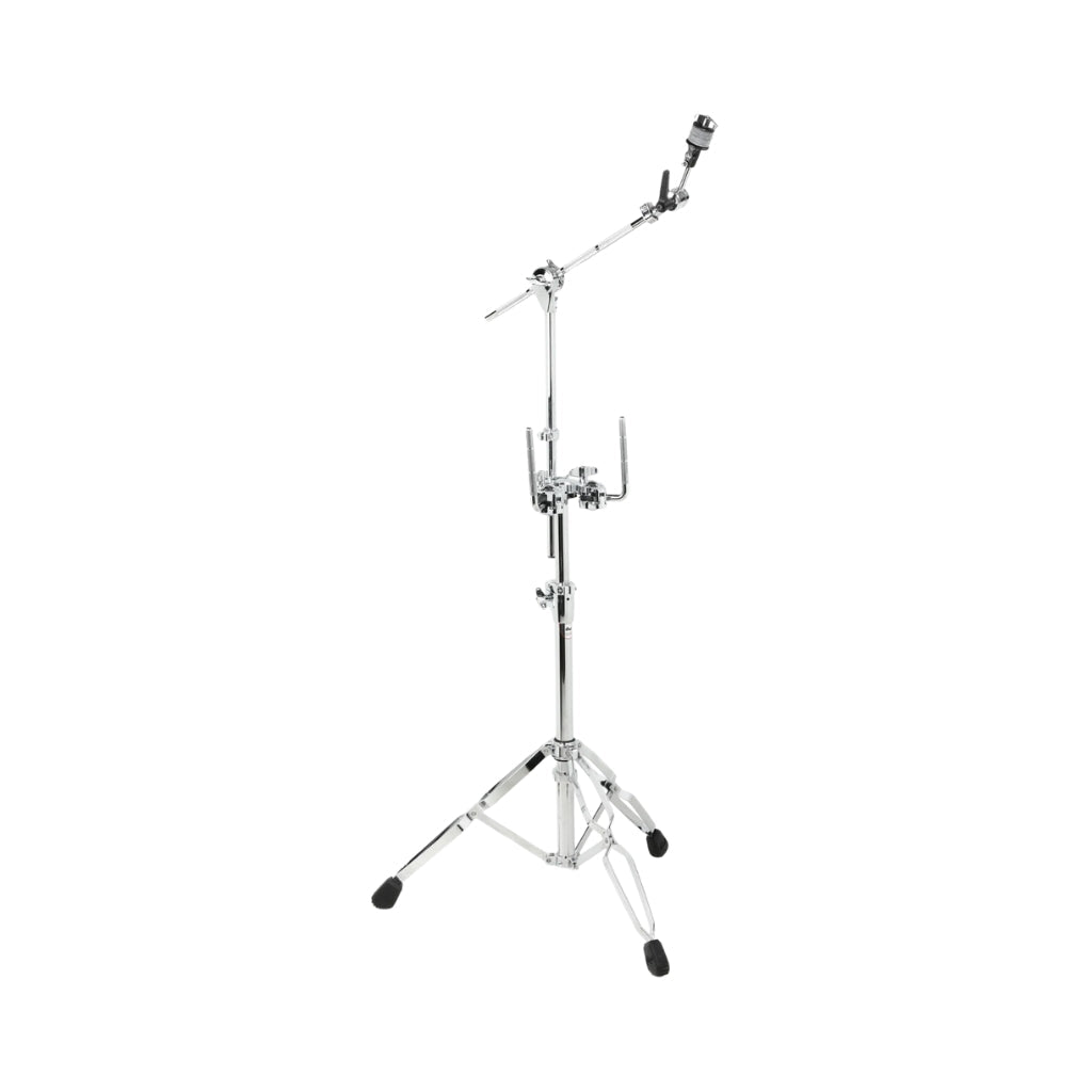 DW DWCP9934 9000 Series Heavy Duty Double Tom/Cymbal Stand with Cymbal Boom Arm Drum Hardware Sky Music