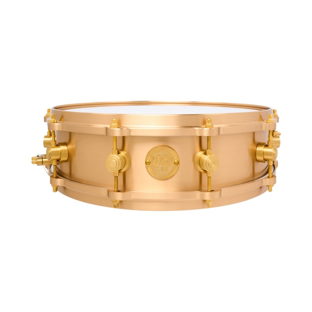 DW MFG True-Cast 4 x 14″ Limited Edition Piccolo Snare Drum Acoustic Drums Sky Music