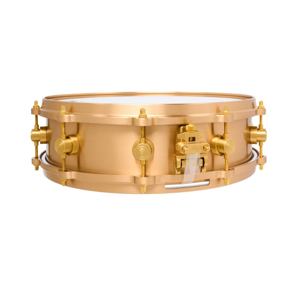 DW MFG True-Cast 4 x 14″ Limited Edition Piccolo Snare Drum Acoustic Drums Sky Music