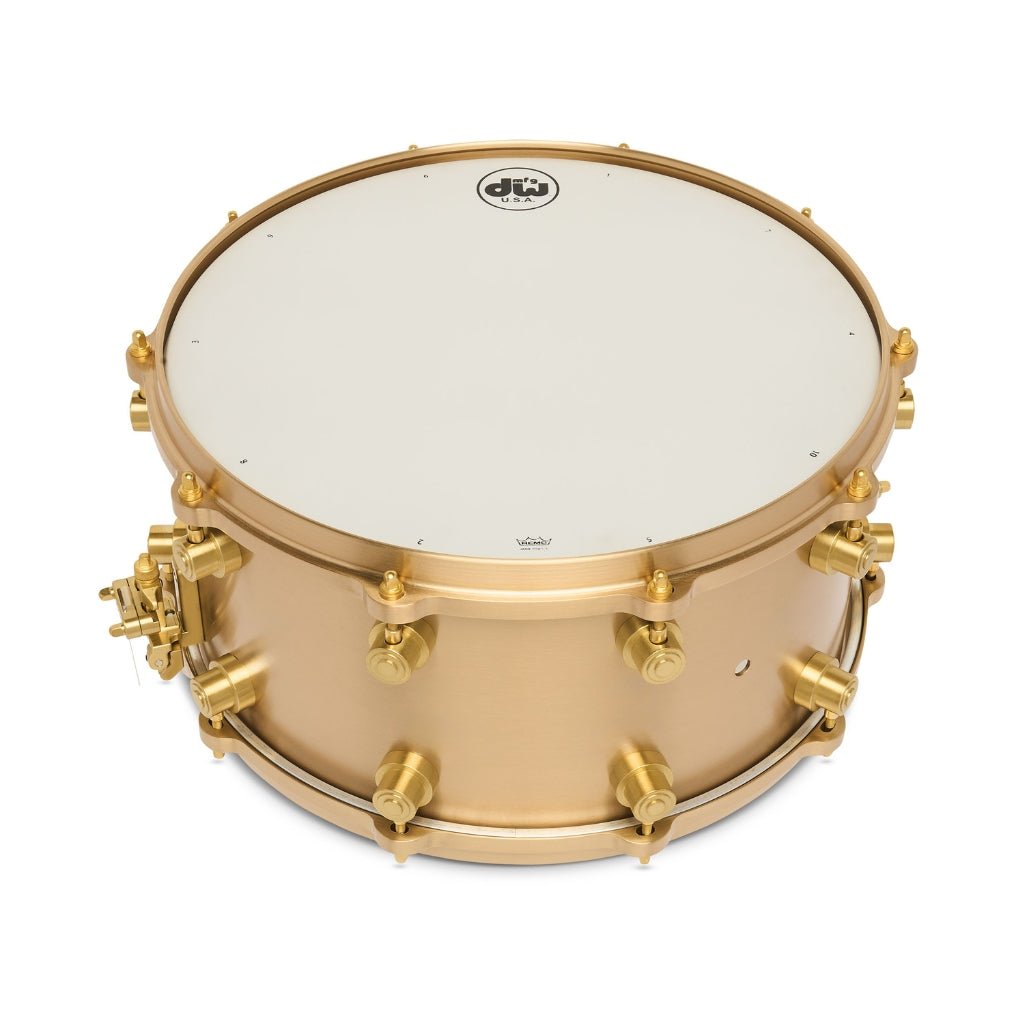DW MFG True-Cast 7x14-inch Limited Edition Sand-Cast Bell Bronze Shell Snare Drum Snare Drums Sky Music