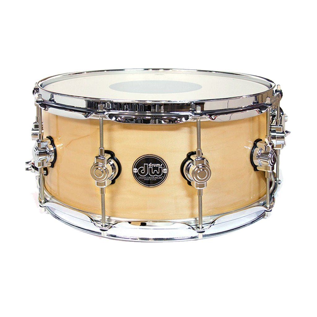 DW Performance 14" x 6.5" Snare Drum - Natural Lacquer Acoustic Drums Sky Music