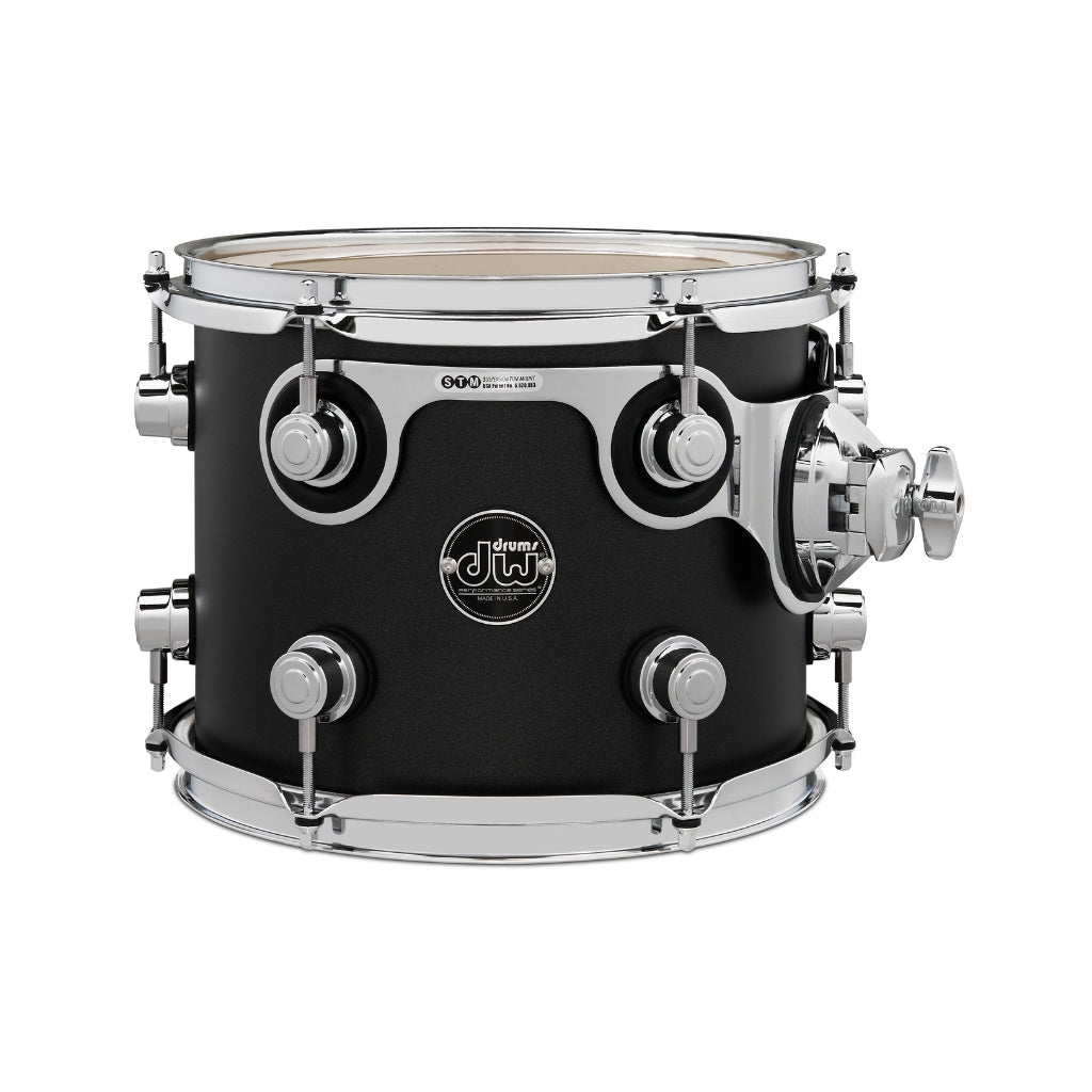 DW Performance Series 4-piece Shell Pack with 22 inch Bass Drum - Charcoal Metallic Acoustic Drums Sky Music