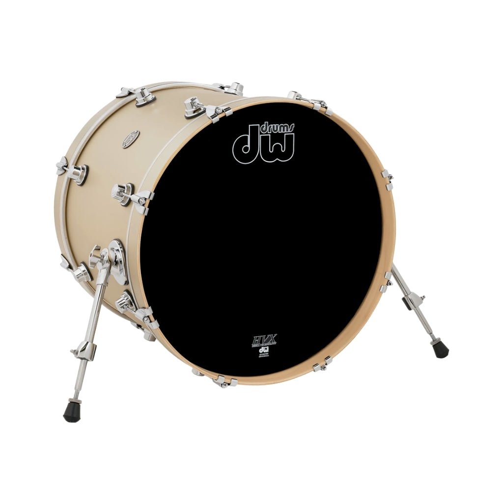 DW Performance Series Bass Drum - 16 x 20 inch - Natural Lacquer Acoustic Drums Sky Music