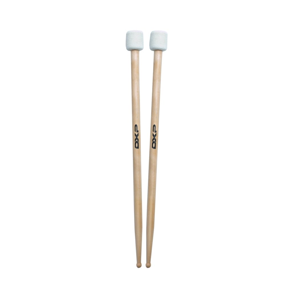 DXP Double Ended Felt Head Cymbal Mallet Drum Sticks Sky Music