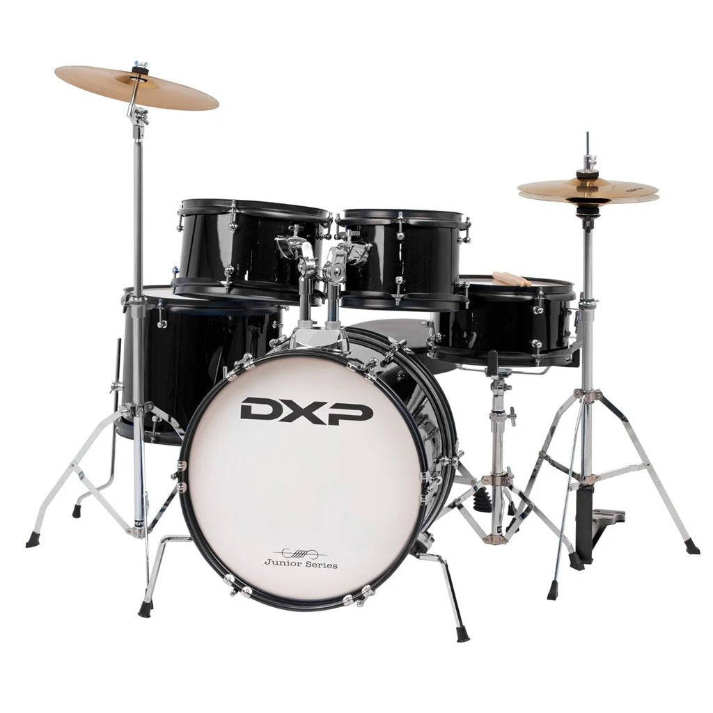 DXP Junior Plus Drum Kit - Black Acoustic Drums Sky Music