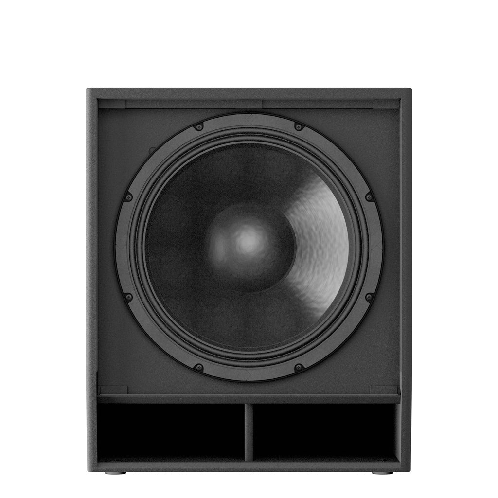 Yamaha DXS18XLF-D 18" Powered Bass Reflex Subwoofer Dante Connectivity Black