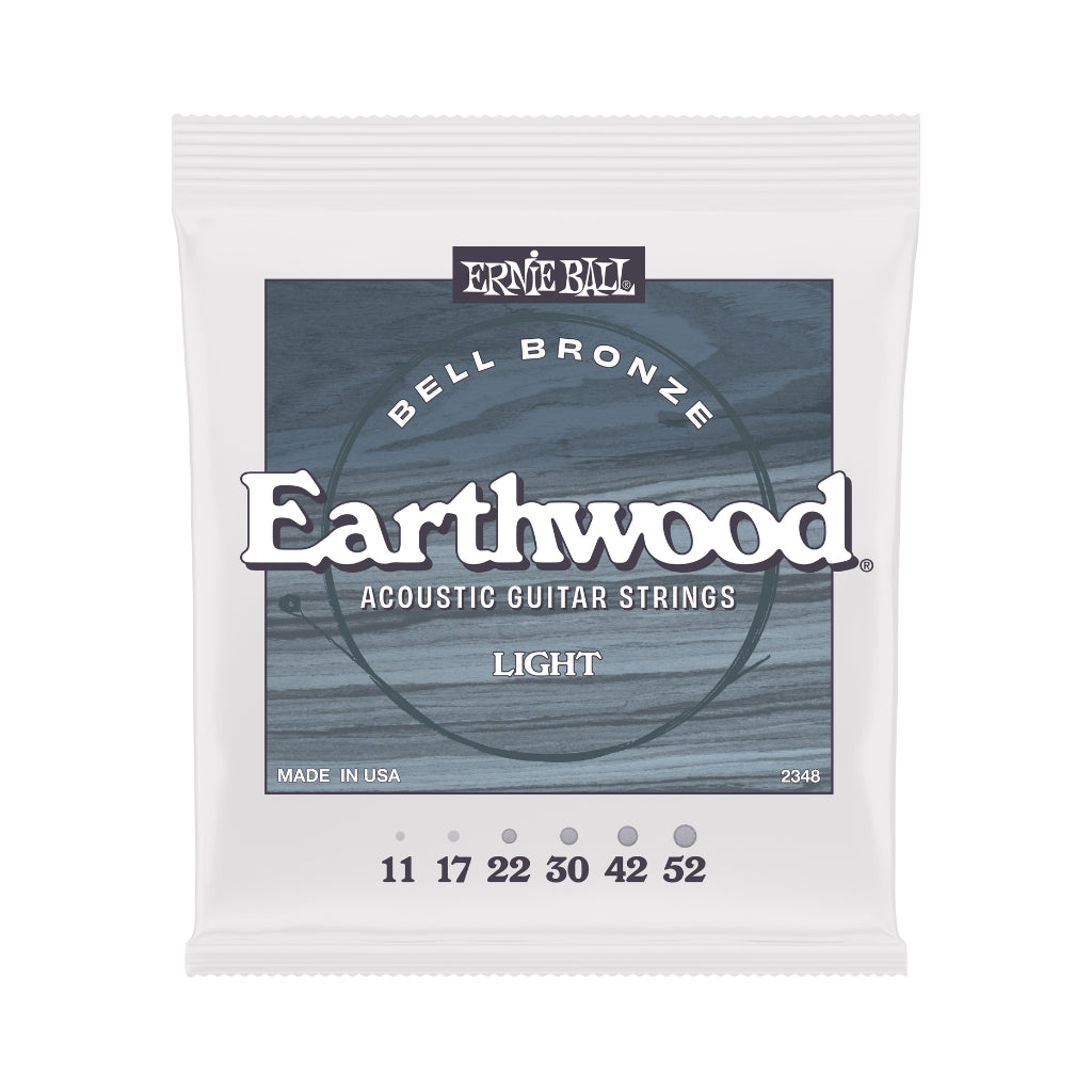 Ernie Ball - Earthwood Bell Bronze Acoustic Guitar Strings - .011-.052 Light