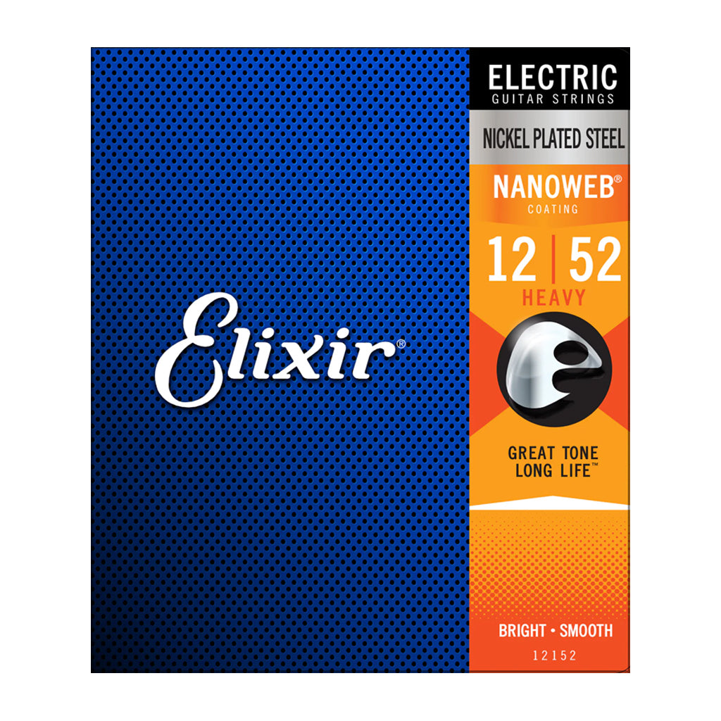 Elixir 12152 - Nano Heavy - 12-52 Guitar Strings