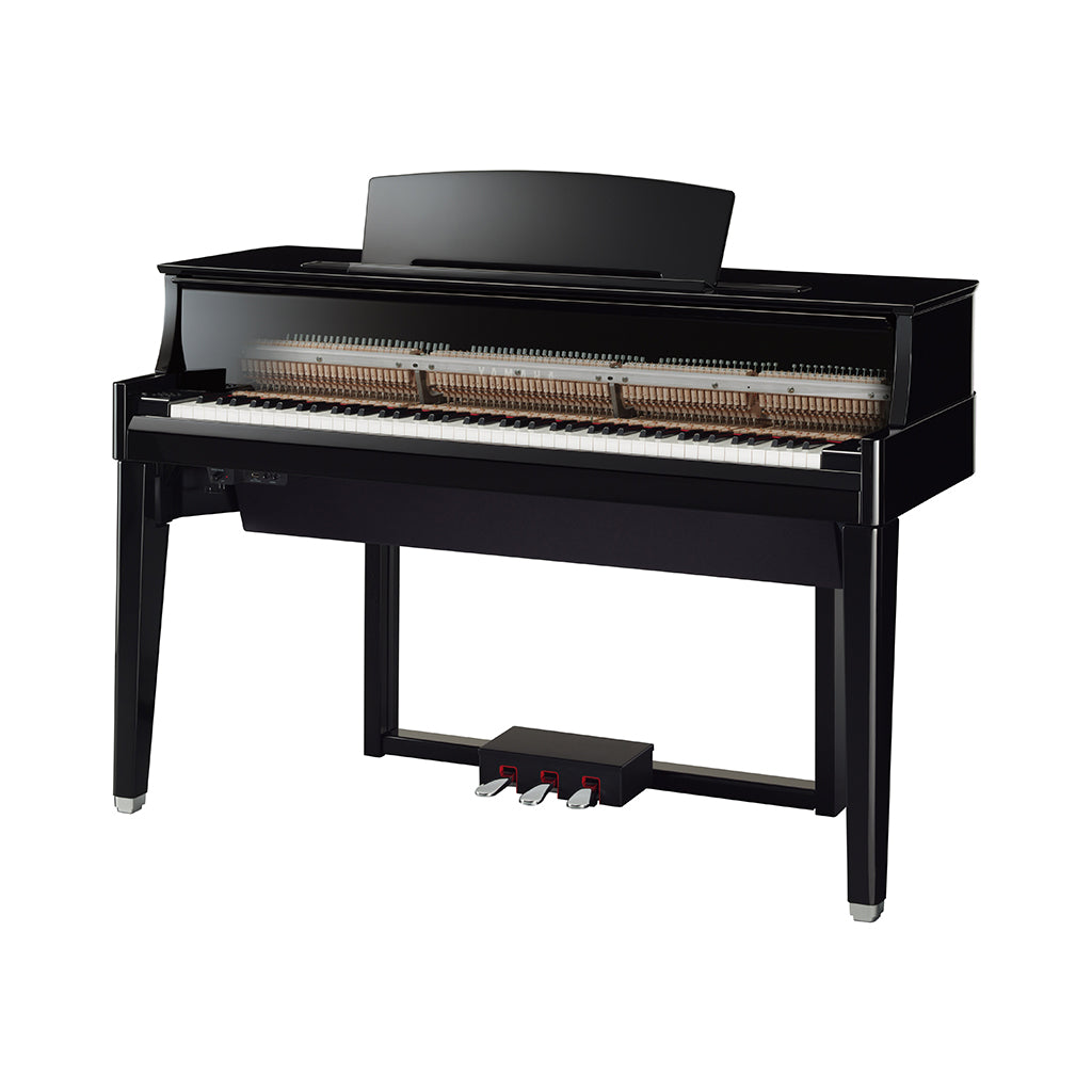 Yamaha N1X AvantGrand Hybrid Grand Piano - Polished Ebony