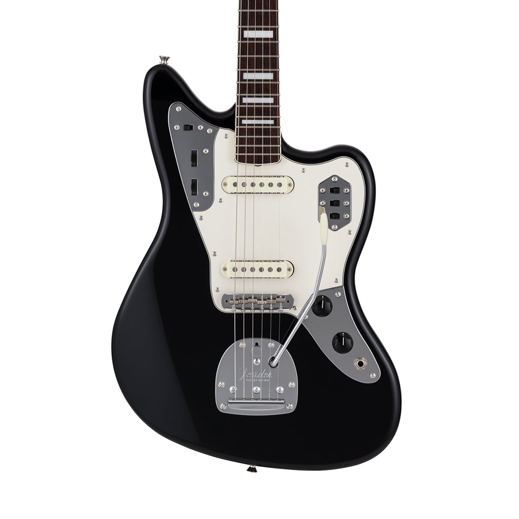 Fender Made in Japan Traditional Late 60s Jaguar Electric Guitar - Black hero
