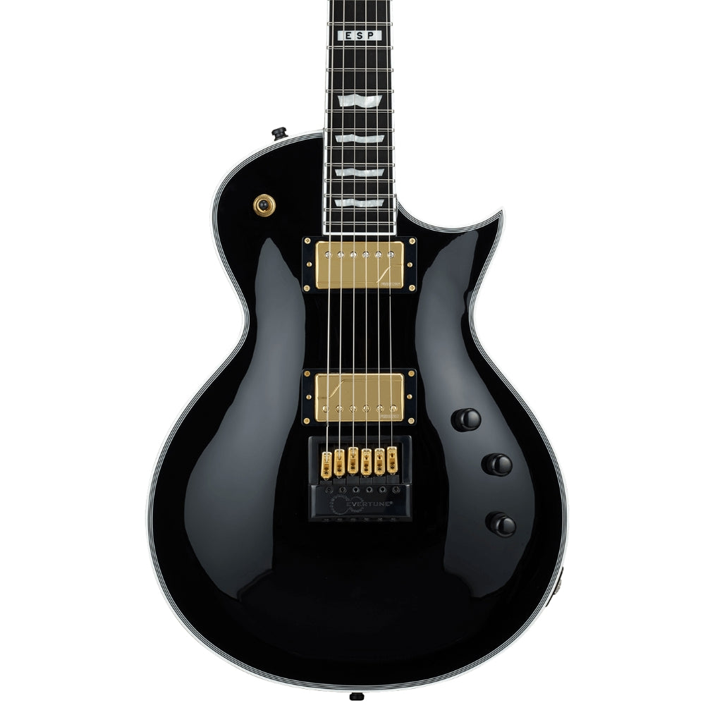 ESP - E-II Eclipse FT Full Thickness Evertune Electric Guitar - Black