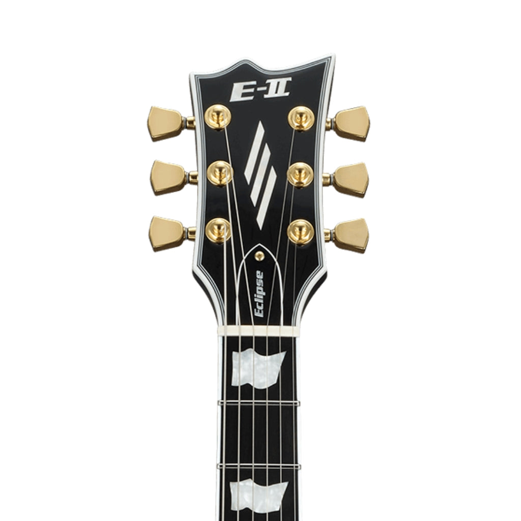 ESP - E-II Eclipse FT Full Thickness Evertune Electric Guitar - Black
