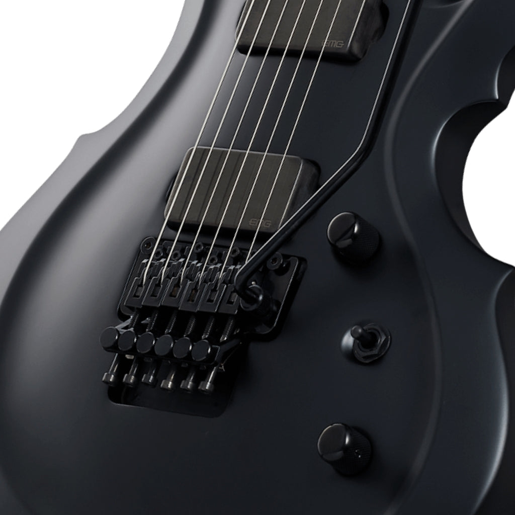 ESP - E-II FRX Electric Guitar - Black Satin