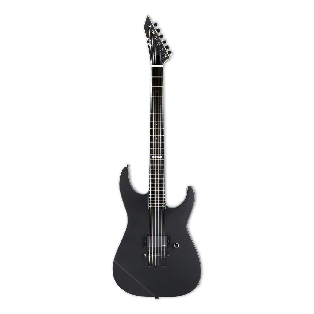 ESP E-II M-I Neck Thru NT - Black Satin - Sky Music