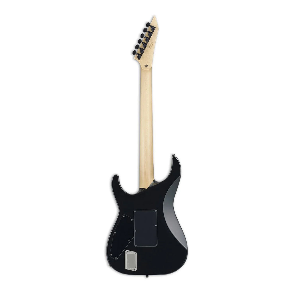 ESP E II M I Neck Thru NT Black Satin
