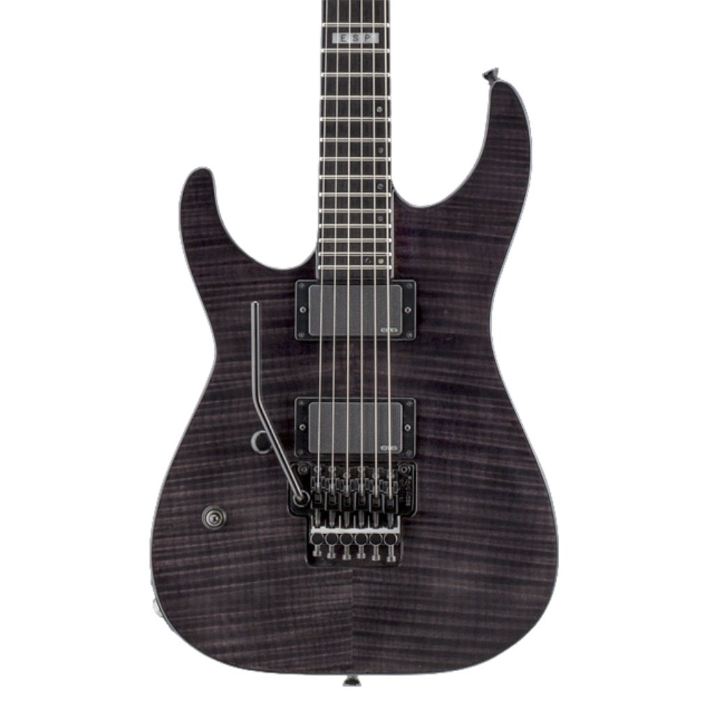 ESP - E-II M-II Left Handed Electric Guitar - See Thru Black