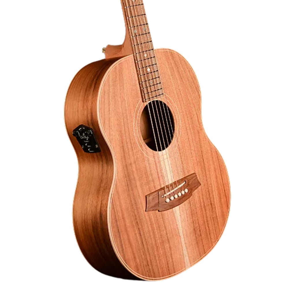 Cole Clark - LL2E-BLBL Little Lady 2E Acoustic Guitar - All Blackwood