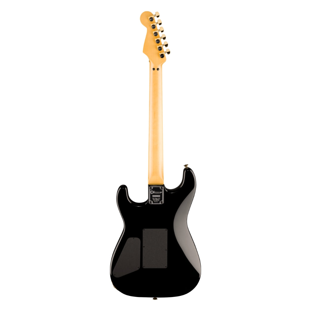 Charvel - American Neo-Classic San Dimas SD1 HH FR Electric Guitar - Gloss Black, Maple Fingerboard