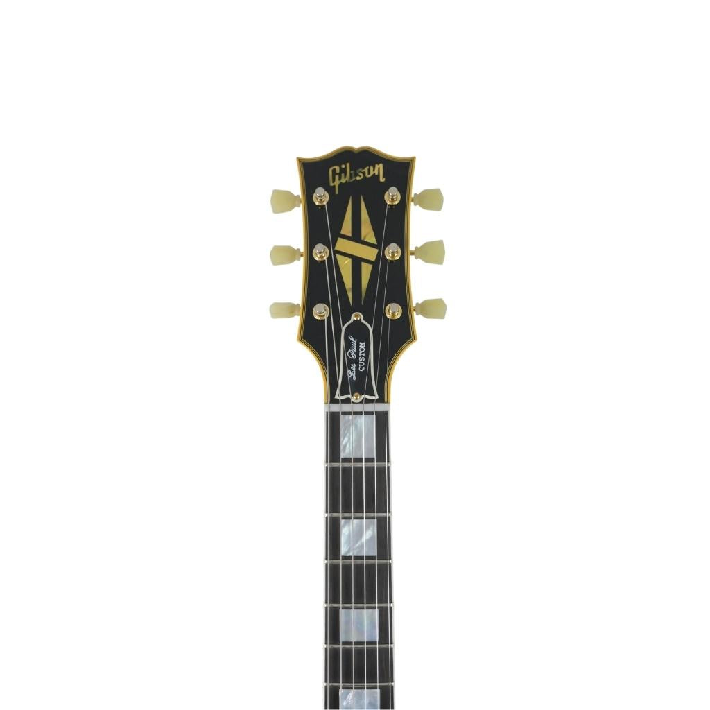 Gibson Custom - 1957 Les Paul Custom Reissue Electric Guitar - Ebony, VOS