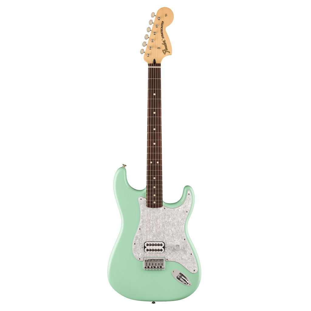 Fender - Tom DeLonge Stratocaster Electric Guitar - Surf Green, Rosewood Fingerboard