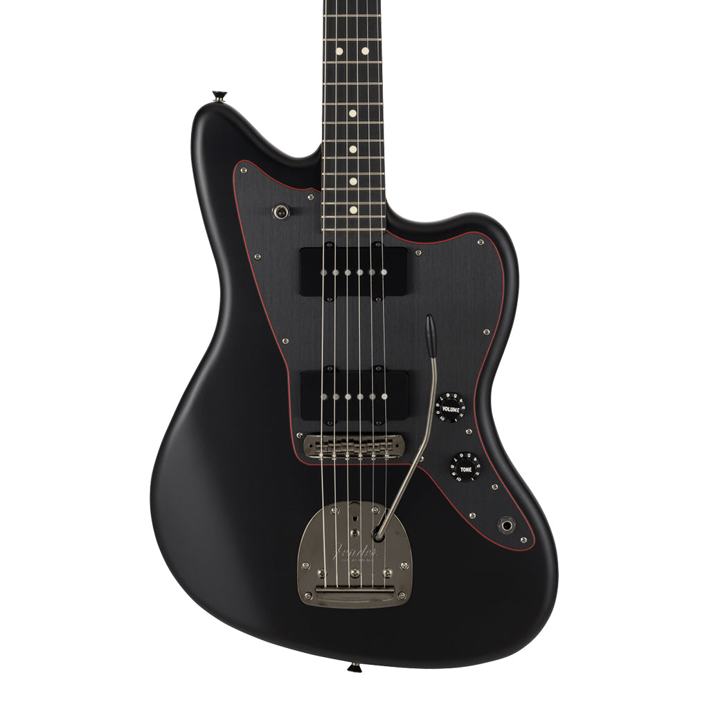 Fender Made in Japan Limited Hybrid II Jazzmaster Noir Rosewood Fingerboard - Black