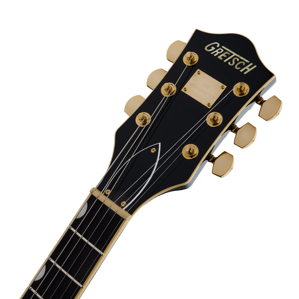 Gretsch Broadkaster LX Center Block with String Thru Bigsby & Gold Hardware Cadillac Green Ebony Fingerboard