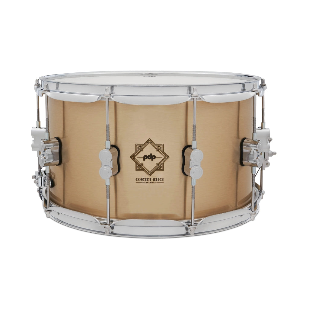 PDP - Concept Select Bell Bronze Snare Drum - 8 x 14-inch, Brushed