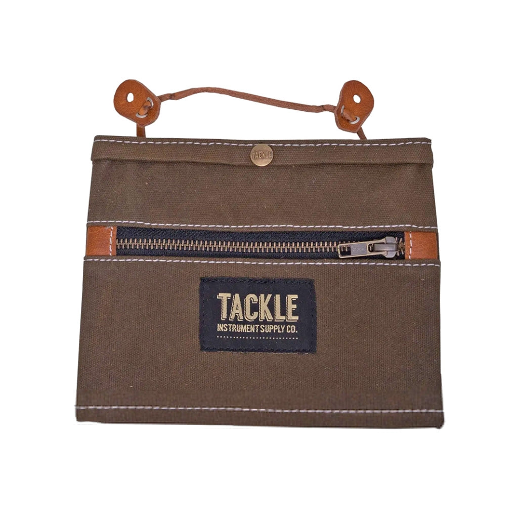 Tackle - Waxed Canvas Gig Pouch - Brown