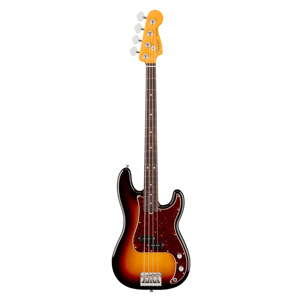 Fender American Professional Precision Bass Guitar - 3-Color Sunburst, Rosewood Fingerboard