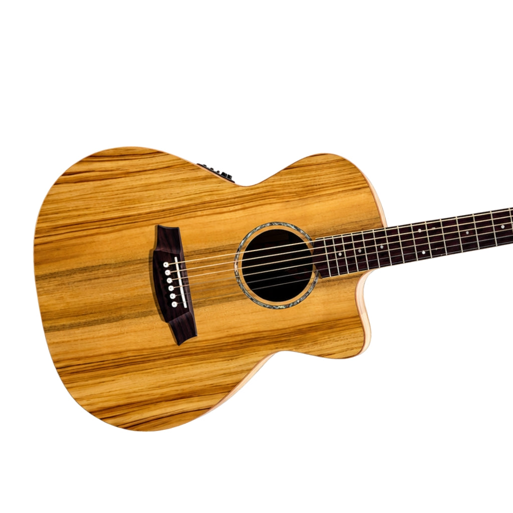 Cole Clark - SAN1EC-CLCL Studio Grand Auditorium Acoustic-Electric Guitar - All Camphor Laurel