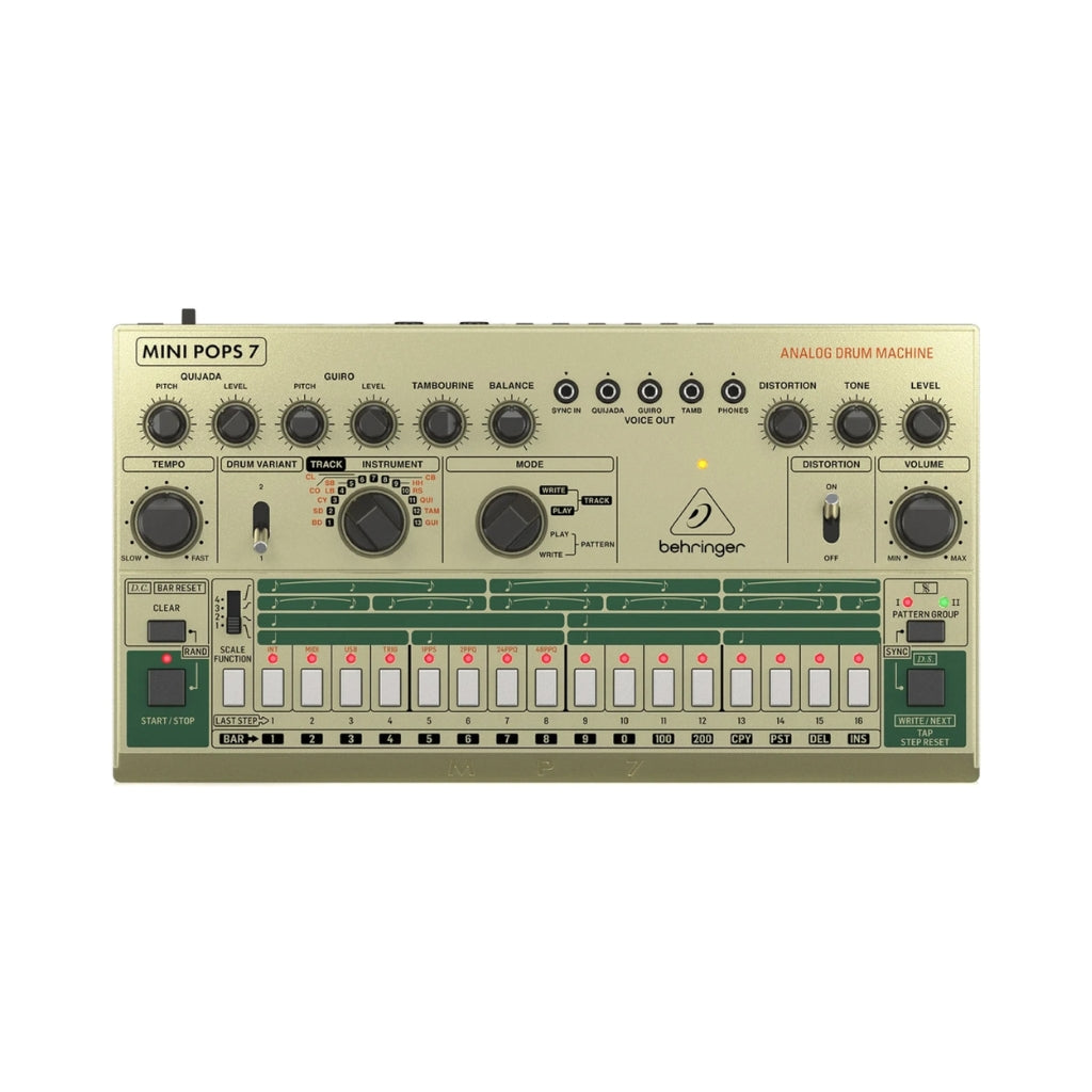 Behringer - Mini Pops 7 Analog - Drum Machine