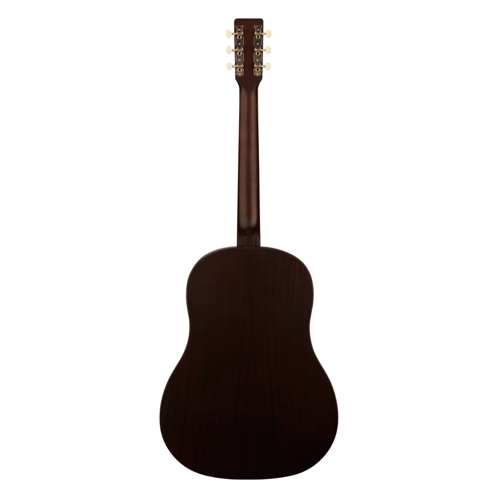 Gretsch - Jim Dandy Dreadnought Acoustic Guitar - Deep Cherry Burst, Walnut Fingerboard