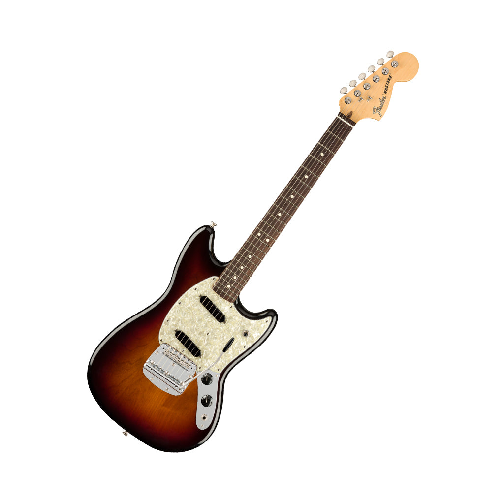 Fender American Performer Mustang Electric Guitar - 3-Tone Sunburst