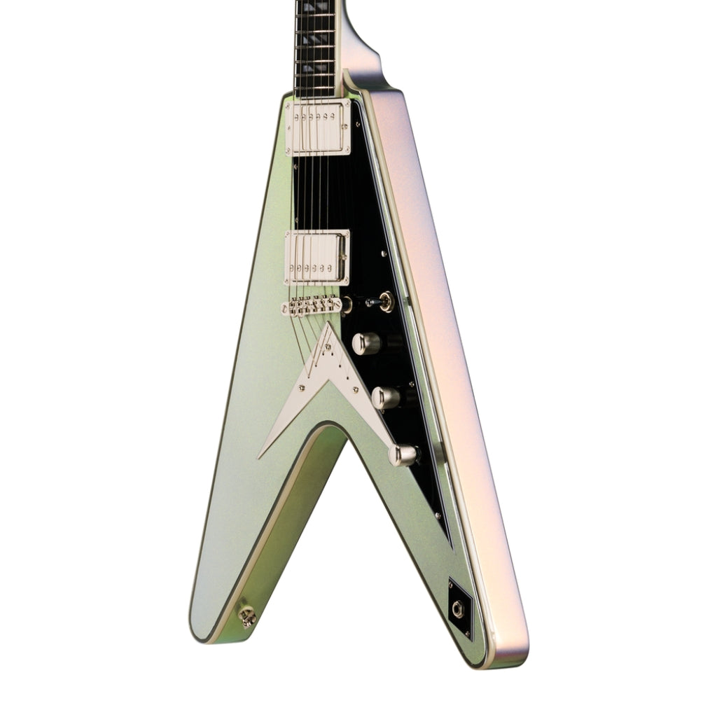 Epiphone - Futura Flying V Custom Electric Guitar - Quicksilver Shift