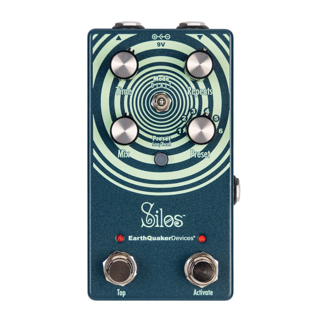 Earthquaker Device Silos Three Mode Delay Effects Pedals Sky Music