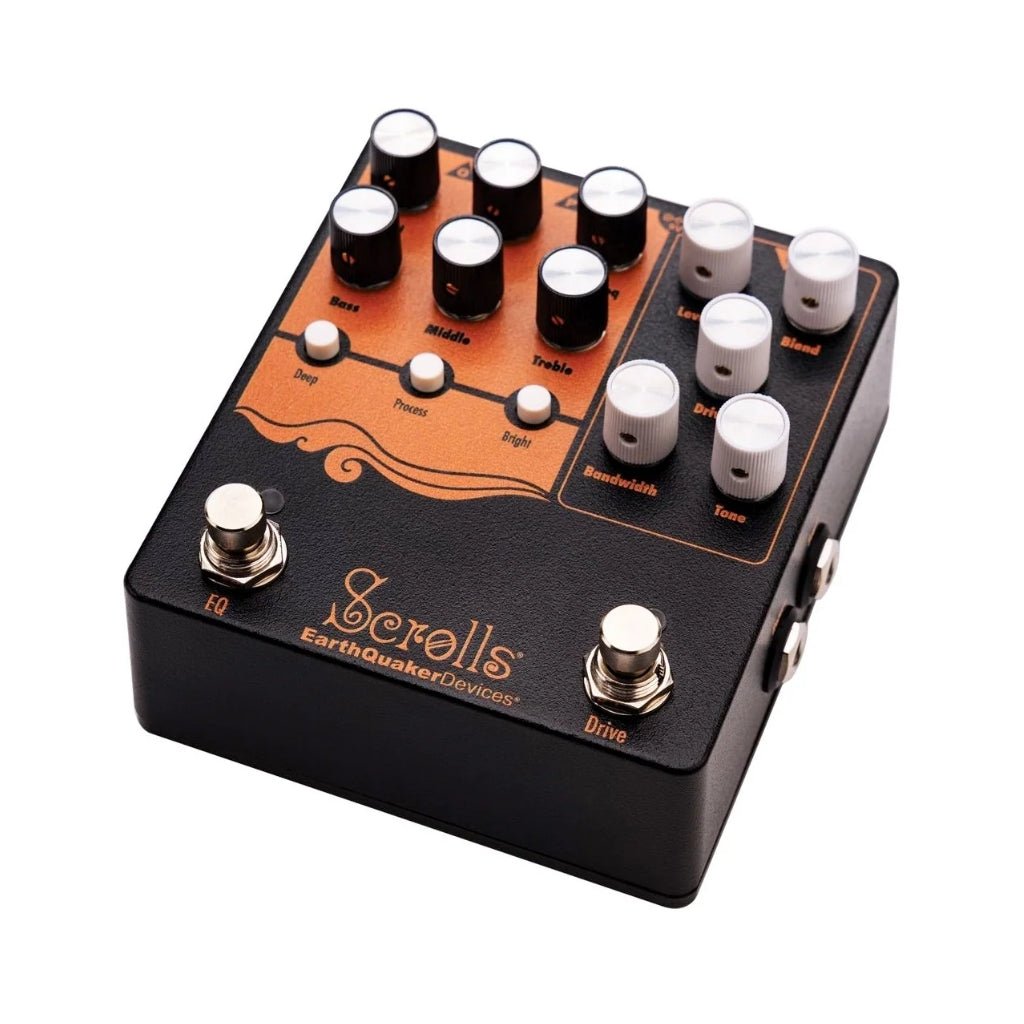 Earthquaker Devices Scrolls Bass Odyssey Analog Bass Preamp Pedal Effects Pedals Sky Music