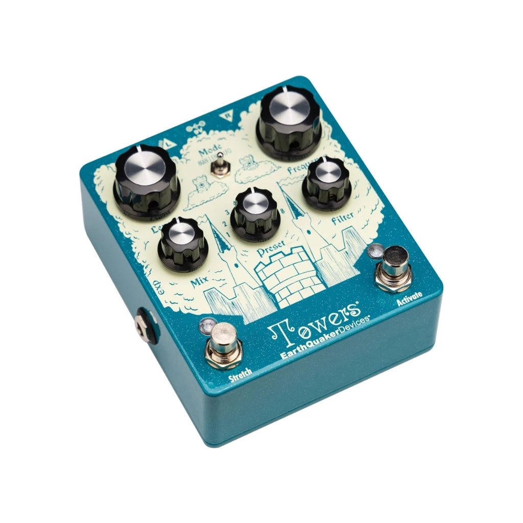 EarthQuaker Devices Towers Soundscape Generator Reverb Pedal Effects Pedals Sky Music
