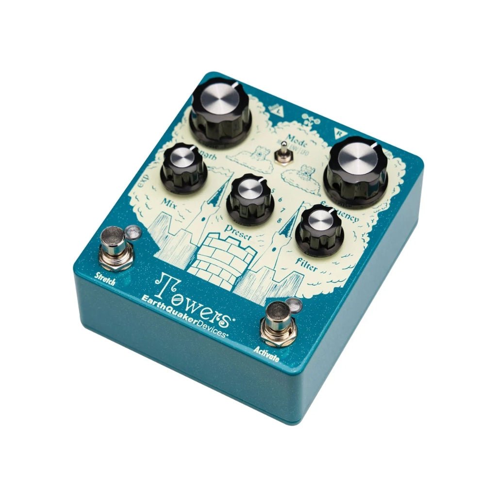 EarthQuaker Devices Towers Soundscape Generator Reverb Pedal Effects Pedals Sky Music