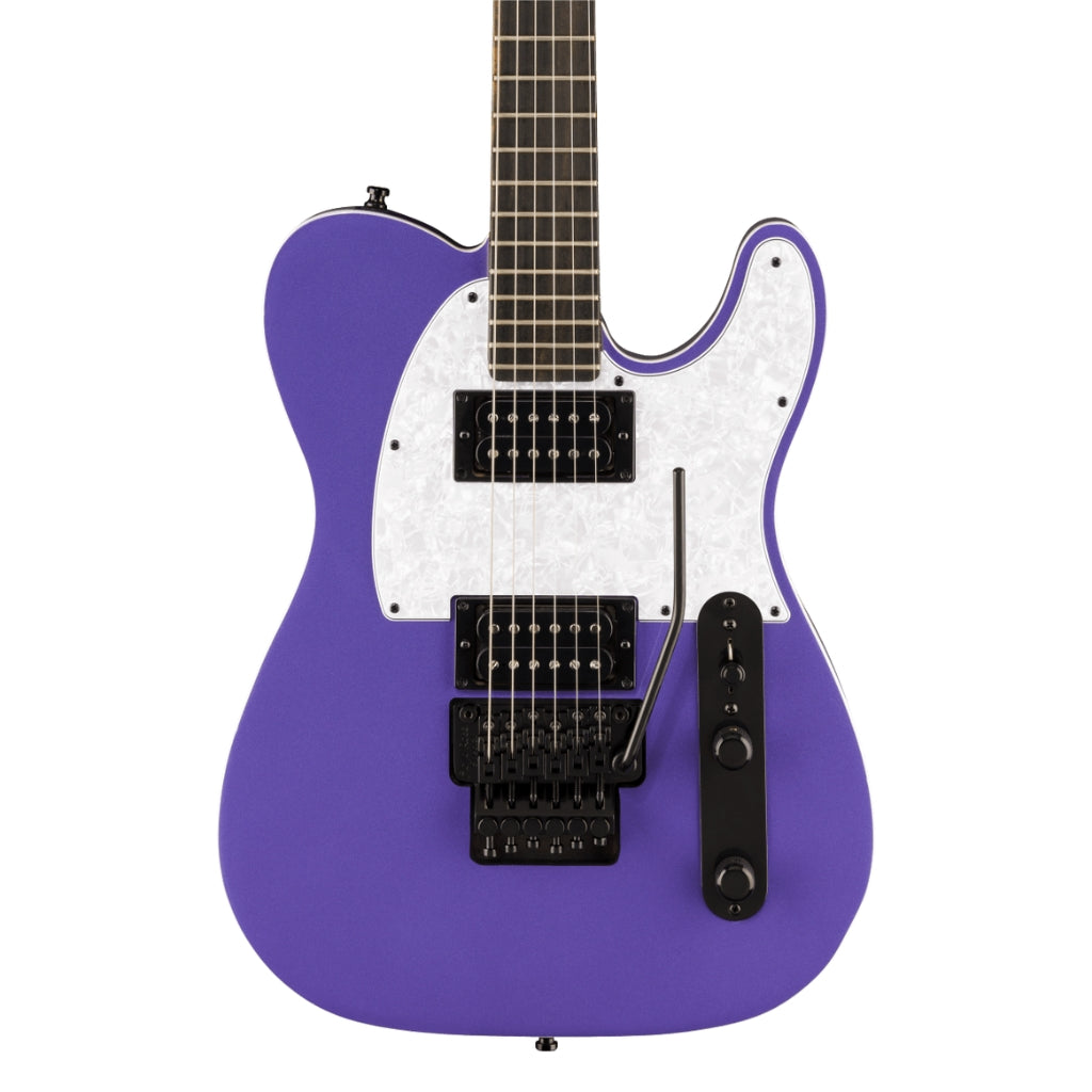 Fender - Limited Edition Player Fusion Telecaster HH Floyd Rose Electric Guitar - Aura Metallic, Ebony Fingerboard