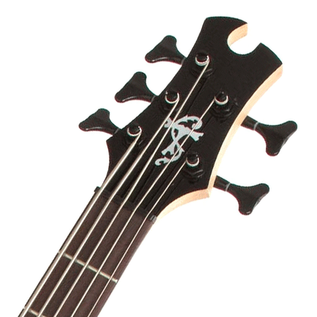 Epiphone Toby Deluxe V Bass Ebony Gloss 5 String