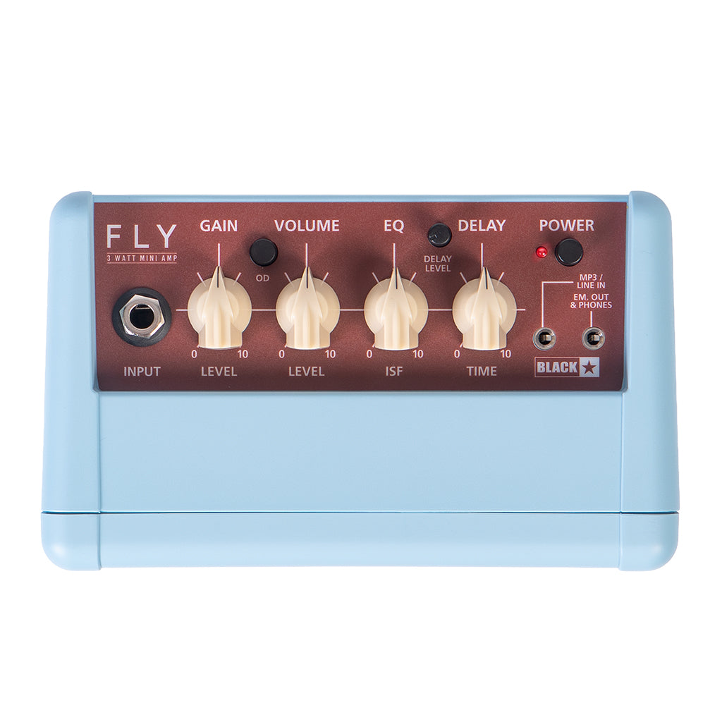 Blackstar Fly 3-Watt 2-Channel Compact Amplifier- Baby Blue Union Jack