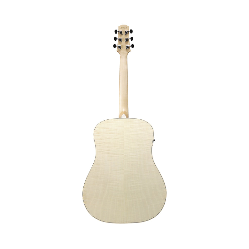 Ibanez AAD77M1E Dreadnought Acoustic Guitar w/Pickup - Open Pore Antique White