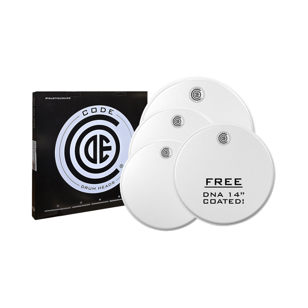 Code - Generator Coated Tom Head Rock Pack - 12/13/16 inch