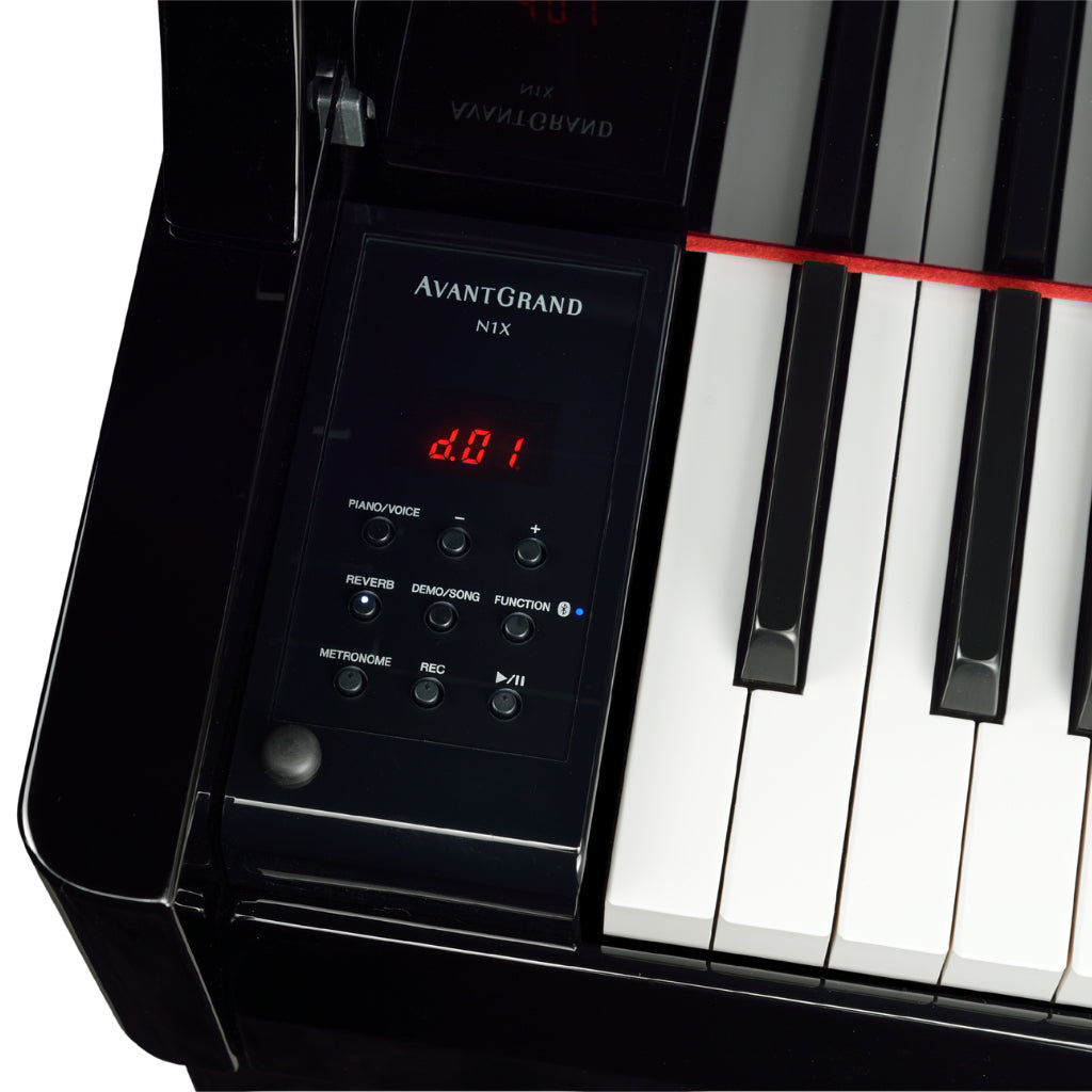 Yamaha N1X AvantGrand Hybrid Grand Piano - Polished Ebony