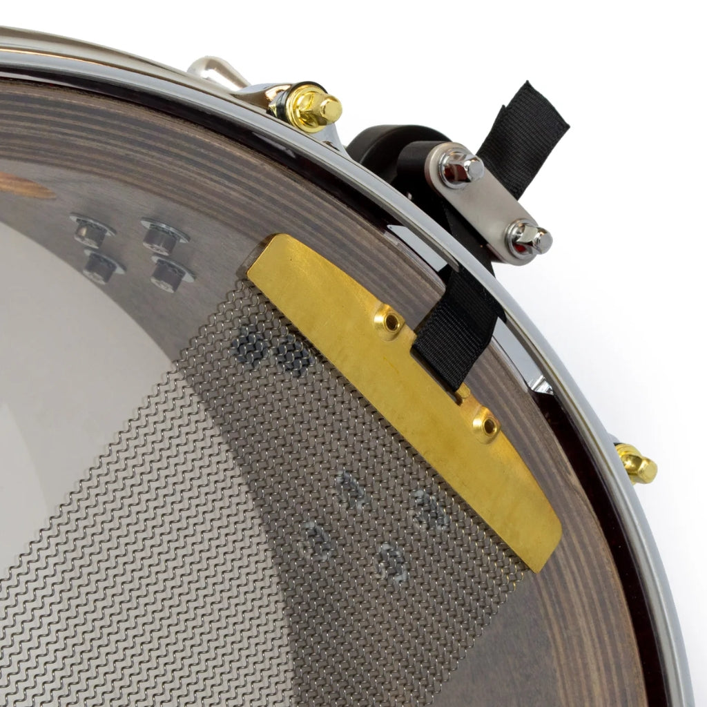 SJC Custom Drums - XXV Anniversary 6.5x14" 25Ply Maple - Silver Glass Glitter