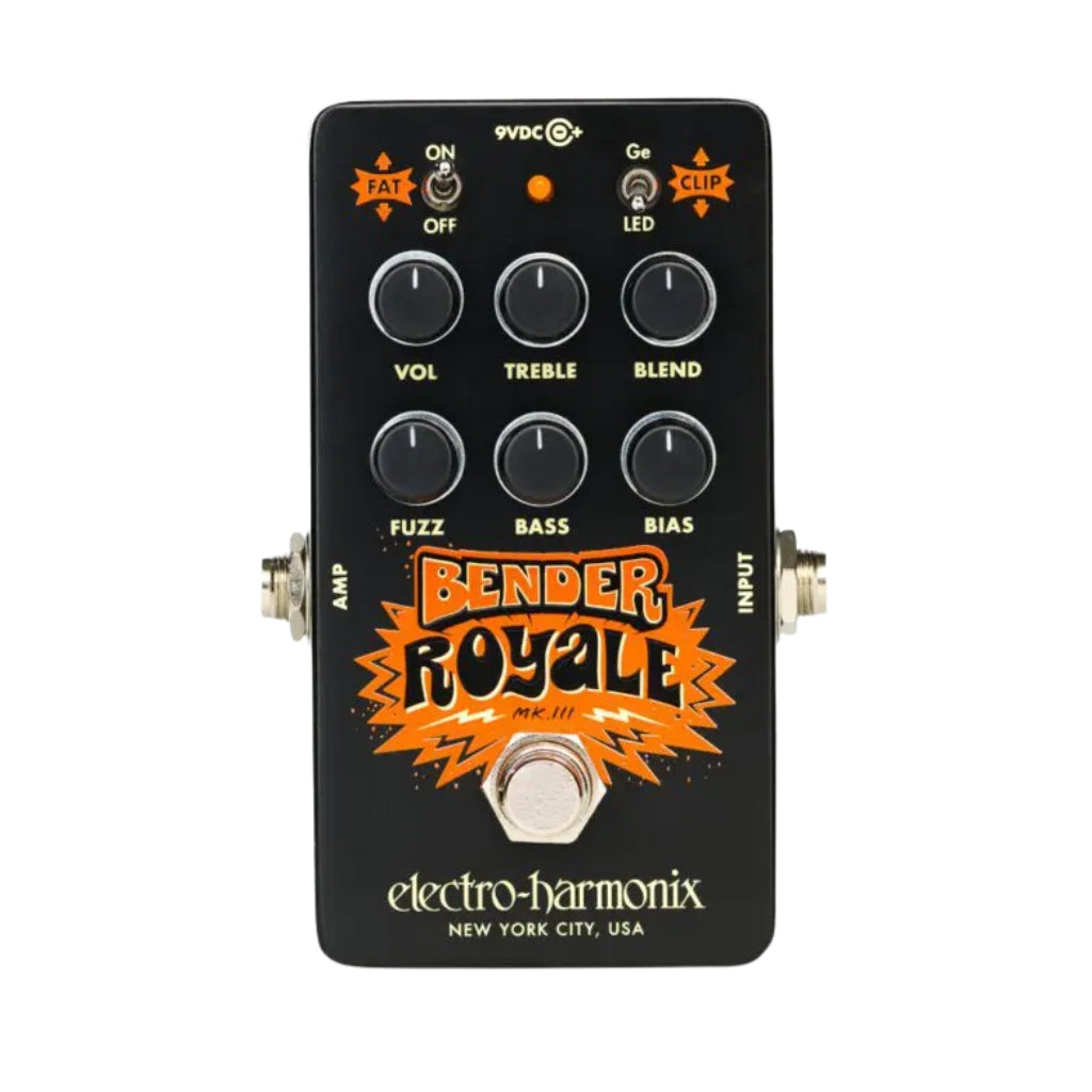 Electro Harmonix Bender Royale Germanium Fuzz Pedal - Sky Music