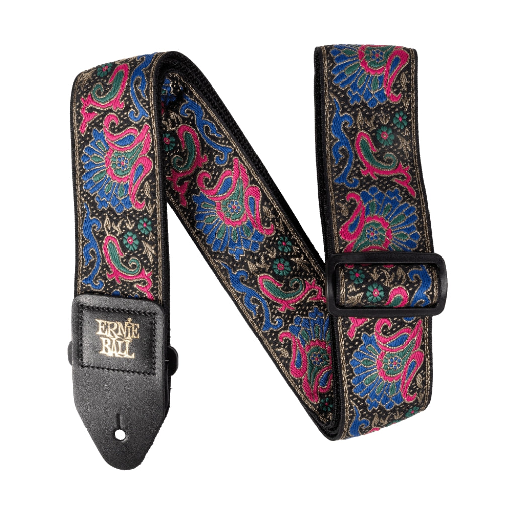 Ernie Ball Classic Jacquard Guitar Strap - Scales and Feathers